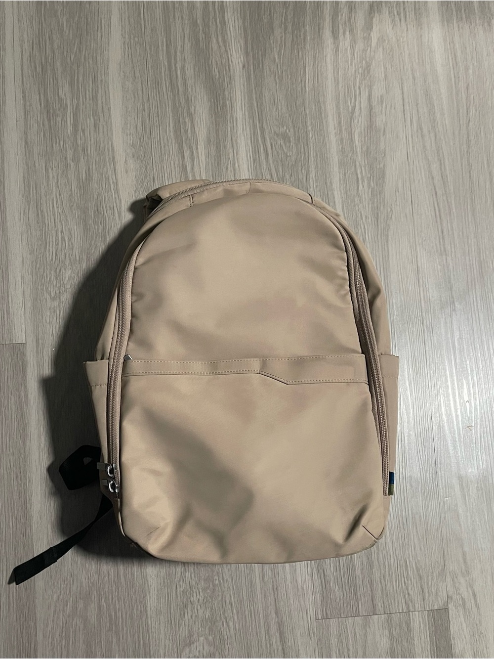 Beige Everyday Backpack